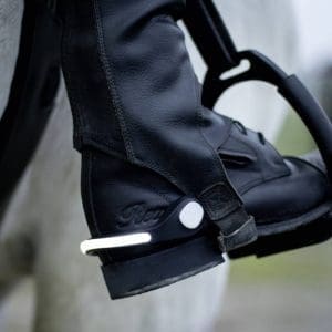 HKM Espuelas para bota con luz LED