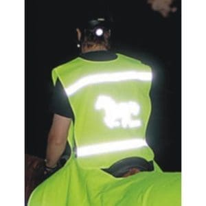 HKM Chaleco de Montar Reflectante