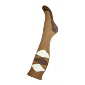 HKM Calcetines de invierno Wollcotton Karo New CARAMELO