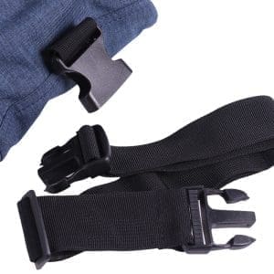 QHP Bolsa de Botas Azul Asa extraíble