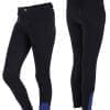 QHP Pantalones de Montar Junior Full Silicona