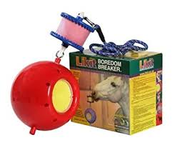 LIKIT Boredom Breaker Juguete Equino ROJO