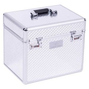 IMPERIAL RIDING Caja de Aseo Shiny pequeña plateada